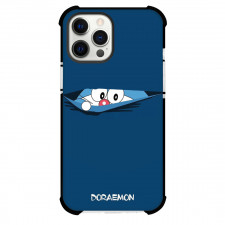 Doraemon Phone Case For iPhone Samsung Galaxy Pixel OnePlus Vivo Xiaomi Asus Sony Motorola Nokia - Doraemon Peeking Illustration