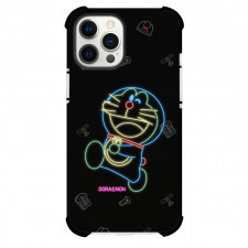 Doraemon Phone Case For iPhone Samsung Galaxy Pixel OnePlus Vivo Xiaomi Asus Sony Motorola Nokia - Doraemon Running Neon Art