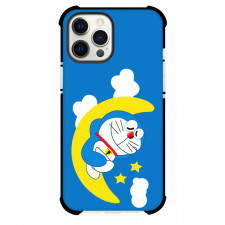 Doraemon Phone Case For iPhone Samsung Galaxy Pixel OnePlus Vivo Xiaomi Asus Sony Motorola Nokia - Doraemon Sleeping On Moon Illustration
