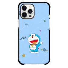 Doraemon Phone Case For iPhone Samsung Galaxy Pixel OnePlus Vivo Xiaomi Asus Sony Motorola Nokia - Doraemon Waving Galaxy Background