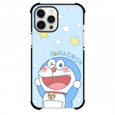 Doraemon Phone Case For iPhone Samsung Galaxy Pixel OnePlus Vivo Xiaomi Asus Sony Motorola Nokia - Doraemon Winking Illustration Sky Background