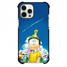 Doraemon Nobita Phone Case For iPhone Samsung Galaxy Pixel OnePlus Vivo Xiaomi Asus Sony Motorola Nokia - Nobita Characters Looking At Sky