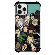Dorohedoro Phone Case For iPhone Samsung Galaxy Pixel OnePlus Vivo Xiaomi Asus Sony Motorola Nokia - Dorohedoro Close Eyes with Smily Face Characters Art