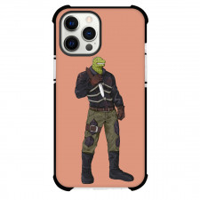 Dorohedoro Kaiman Phone Case For iPhone Samsung Galaxy Pixel OnePlus Vivo Xiaomi Asus Sony Motorola Nokia - Kaiman Wear the Dashing Costume with Brown Background