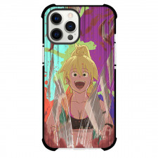 Dorohedoro Nikaido Phone Case For iPhone Samsung Galaxy Pixel OnePlus Vivo Xiaomi Asus Sony Motorola Nokia - Nikaido Lough While Swings the Knifes with Multi Background
