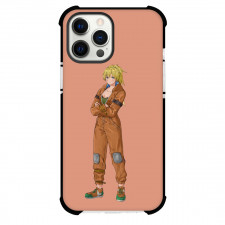Dorohedoro Nikaido Phone Case For iPhone Samsung Galaxy Pixel OnePlus Vivo Xiaomi Asus Sony Motorola Nokia - Nikaido Wear Brown Costume on Brown Background