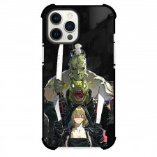 Dorohedoro Phone Case For iPhone Samsung Galaxy Pixel OnePlus Vivo Xiaomi Asus Sony Motorola Nokia - Dorohedoro Three Characters have their Sword on Black Background