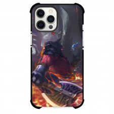 Dota 2 Axe Phone Case For iPhone Samsung Galaxy Pixel OnePlus Vivo Xiaomi Asus Sony Motorola Nokia - Axe Flaming Fire Hammer