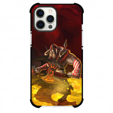 Dota 2 Beastmaster Phone Case For iPhone Samsung Galaxy Pixel OnePlus Vivo Xiaomi Asus Sony Motorola Nokia - Beastmaster Orange Pattern Art Background