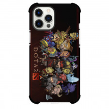 Dota 2 Collage Phone Case For iPhone Samsung Galaxy Pixel OnePlus Vivo Xiaomi Asus Sony Motorola Nokia - Chibi Art Big Faces Collage