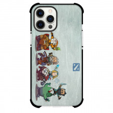 Dota 2 Collage Phone Case For iPhone Samsung Galaxy Pixel OnePlus Vivo Xiaomi Asus Sony Motorola Nokia - Lets Race with Four Chibi Characters