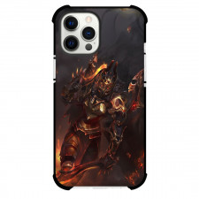 Dota 2 Doom Phone Case For iPhone Samsung Galaxy Pixel OnePlus Vivo Xiaomi Asus Sony Motorola Nokia - Doom Runnig with Fire Sword