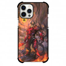 Dota 2 Doom Phone Case For iPhone Samsung Galaxy Pixel OnePlus Vivo Xiaomi Asus Sony Motorola Nokia - Doom Swings His Burning Sword
