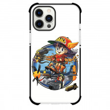 Dr.Slump Arale Norimaki Phone Case For iPhone And Samsung Galaxy Devices - Arale Norimaki Riding On Airplane