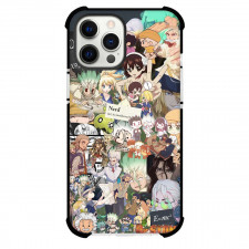 Dr. Stone Phone Case For iPhone Samsung Galaxy Pixel OnePlus Vivo Xiaomi Asus Sony Motorola Nokia - Dr. Stone Character Collage Poster