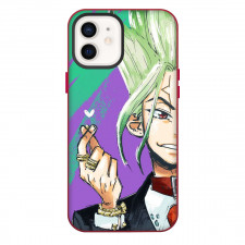 Dr. Stone Ishigami Senku Phone Case For iPhone Samsung Galaxy Pixel OnePlus Vivo Xiaomi Asus Sony Motorola Nokia - Ishigami Senku Half Face Anime Drawing Poster