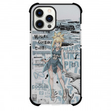 Dr. Stone Kohaku Phone Case For iPhone Samsung Galaxy Pixel OnePlus Vivo Xiaomi Asus Sony Motorola Nokia - Kohaku Standing Retro Anime Art Poster