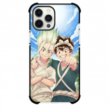 Dr. Stone Phone Case For iPhone Samsung Galaxy Pixel OnePlus Vivo Xiaomi Asus Sony Motorola Nokia - Dr. Stone Senku X Gen Smiling Portrait Anime Art