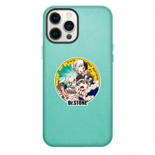 Dr. Stone Phone Case For iPhone Samsung Galaxy Pixel OnePlus Vivo Xiaomi Asus Sony Motorola Nokia - Dr. Stone Wars Beginning Round Sticker