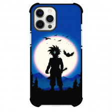 Dragon Quest Dai Case For iPhone Samsung Galaxy Pixel OnePlus Vivo Xiaomi Asus Sony Motorola Nokia - Dai Silhouette Moon Background