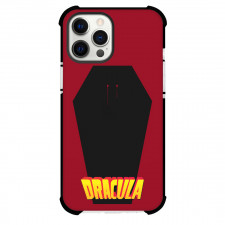 Dracula Phone Case For iPhone Samsung Galaxy Pixel OnePlus Vivo Xiaomi Asus Sony Motorola Nokia - Dracula Coffin On Red Background
