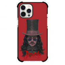 Dracula Phone Case For iPhone Samsung Galaxy Pixel OnePlus Vivo Xiaomi Asus Sony Motorola Nokia - Dracula Portrait On Red Background