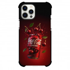 Cherry Coke Phone Case For iPhone Samsung Galaxy Pixel OnePlus Vivo Xiaomi Asus Sony Motorola Nokia - Cherry Coke Splash Effect Cinematic Poster