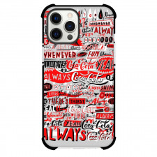 Coca-Cola For iPhone Samsung Galaxy Pixel OnePlus Vivo Xiaomi Asus Sony Motorola Nokia - Coca-Cola Word Art Collage