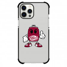 Dr Pepper Phone Case For iPhone Samsung Galaxy Pixel OnePlus Vivo Xiaomi Asus Sony Motorola Nokia - Dr Pepper Can Man In Vector