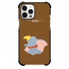 Dumbo Phone Case For iPhone Samsung Galaxy Pixel OnePlus Vivo Xiaomi Asus Sony Motorola Nokia - Dumbo 1941 Minimalist Art with Brown Background