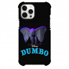 Dumbo Phone Case For iPhone Samsung Galaxy Pixel OnePlus Vivo Xiaomi Asus Sony Motorola Nokia - Dumbo Black Elephant on Black Background