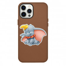 Dumbo Phone Case For iPhone Samsung Galaxy Pixel OnePlus Vivo Xiaomi Asus Sony Motorola Nokia - Dumbo Cute Grey Chibi Elephant Art