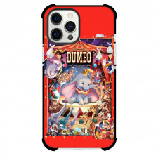 Dumbo Phone Case For iPhone Samsung Galaxy Pixel OnePlus Vivo Xiaomi Asus Sony Motorola Nokia - Dumbo Flying Elephant Circus Poster
