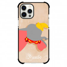 Dumbo Phone Case For iPhone Samsung Galaxy Pixel OnePlus Vivo Xiaomi Asus Sony Motorola Nokia - Dumbo Minimalist Art with Light Brown Background