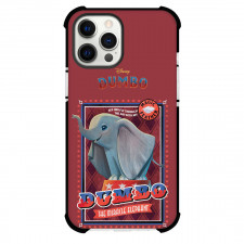 Dumbo Phone Case For iPhone Samsung Galaxy Pixel OnePlus Vivo Xiaomi Asus Sony Motorola Nokia - Dumbo The Miracle Elephant Frame on Red Background