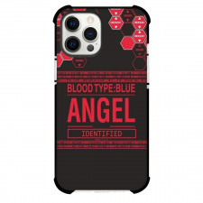 Neon Genesis Evangelion Phone Case For iPhone Samsung Galaxy Pixel OnePlus Vivo Xiaomi Asus Sony Motorola Nokia - Blood Type Blue Angel Identified Poster Art