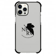 Neon Genesis Evangelion Phone Case For iPhone Samsung Galaxy Pixel OnePlus Vivo Xiaomi Asus Sony Motorola Nokia - NERV Black Logo