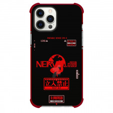 Neon Genesis Evangelion Phone Case For iPhone Samsung Galaxy Pixel OnePlus Vivo Xiaomi Asus Sony Motorola Nokia - NERV Keep Out Warning