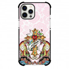 Ed Hardy Phone Case For iPhone Samsung Galaxy Pixel OnePlus Vivo Xiaomi Asus Sony Motorola Nokia - Ed Hardy Twin Tiger Cross Tattoo Poster