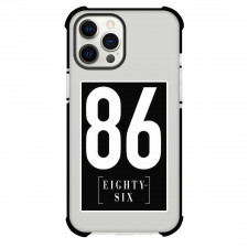 86 Eighty Six Phone Case For iPhone Samsung Galaxy Pixel OnePlus Vivo Xiaomi Asus Sony Motorola Nokia - 86 Eighty Six Square Logo Sticker