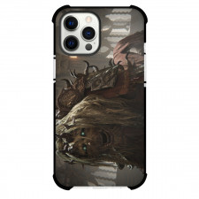 Elder Ring Shadow Of The Erdtree Phone Case For iPhone and Samsung Galaxy Devices - Omen Lion Boss Illustration