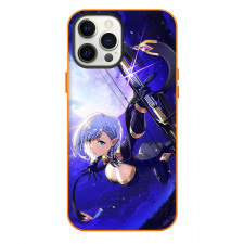 The Eminence In Shadow Beta Phone Case For iPhone Samsung Galaxy Pixel OnePlus Vivo Xiaomi Asus Sony Motorola Nokia - Beta Anime Art On Moon Background Poster