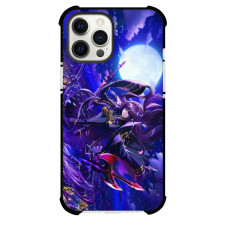 The Eminence In Shadow Eta Phone Case For iPhone Samsung Galaxy Pixel OnePlus Vivo Xiaomi Asus Sony Motorola Nokia - Eta Floating On Air Moon Background Anime Art Poster