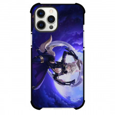The Eminence In Shadow Zeta Phone Case For iPhone Samsung Galaxy Pixel OnePlus Vivo Xiaomi Asus Sony Motorola Nokia - Zeta Anime Art On Purple Background