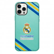 Real Madrid Baloncesto Phone Case For iPhone Samsung Galaxy Pixel OnePlus Vivo Xiaomi Asus Sony Motorola Nokia - Large Logo With Stripe