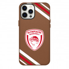 Olympiacos Basketball Club Phone Case For iPhone Samsung Galaxy Pixel OnePlus Vivo Xiaomi Asus Sony Motorola Nokia - Large Logo With Stripe