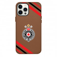 Kosarkaski klub Partizan Phone Case For iPhone Samsung Galaxy Pixel OnePlus Vivo Xiaomi Asus Sony Motorola Nokia - Large Logo With Stripe