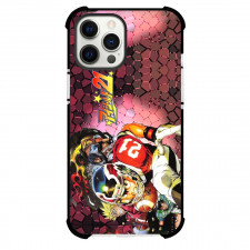Eyeshield 21 Case For iPhone Samsung Galaxy Pixel OnePlus Vivo Xiaomi Asus Sony Motorola Nokia - Characters Collage Stained Glass Background