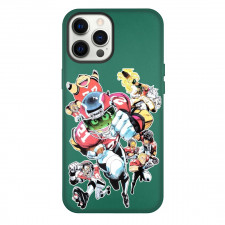 Eyeshield 21 Case For iPhone Samsung Galaxy Pixel OnePlus Vivo Xiaomi Asus Sony Motorola Nokia - Characters Running in Team Jersey