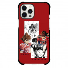 Eyeshield 21 Sena Kobayakawa Case For iPhone Samsung Galaxy Pixel OnePlus Vivo Xiaomi Asus Sony Motorola Nokia - Sena Kobayakawa Collage Red Background